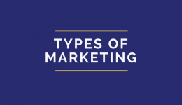 Types of Marketing